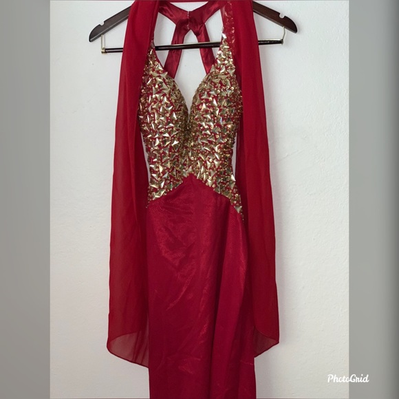 Red Prom Dress - Picture 5 of 8